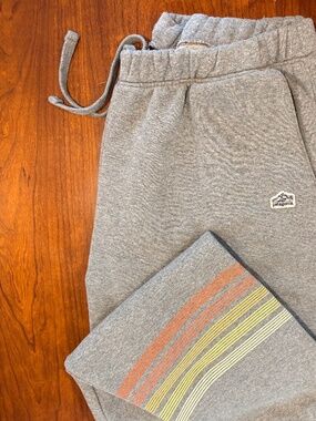 PATAGONIA LINE LOGO RIDGE STRIPE UPRISAL SWEATPANTS